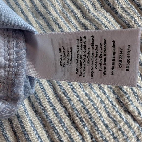 Talbots Light Blue Denim Jeans 16 - Picture 5 of 5